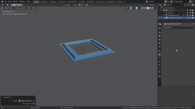 O_09 - Making corners part 4 - procedural corners смотреть онлайн