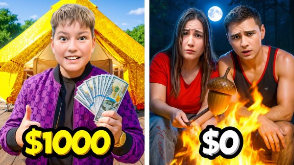 Выживи 24 часа в летнем лагере, где ВСЕ ПЛАТНО!