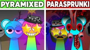 INCREDIBOX PARASPRUNKI💀 | PYRAMIXED+NEW OC! ☠️ КРИСТАЛЬНЫЙ КОШМАР! #сезонконтентаRUTUBE