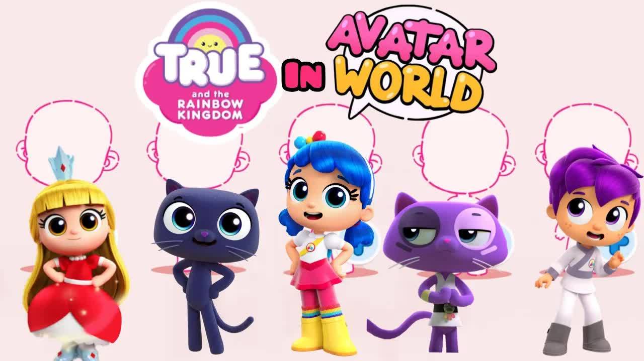 Создаём персонажей True And The Rainbow Kingdom 🌈 смотреть онлайн
