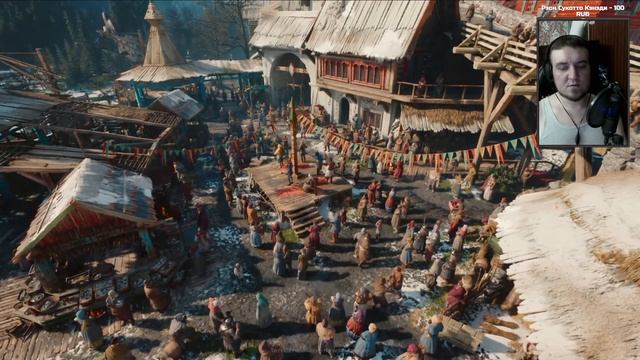 Смотрим и анализируем техно-демку The Witcher 4 [Реакт] смотреть онлайн