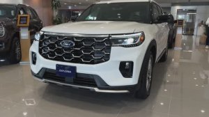 FORD EXPLORER PLATINUM 2025 обзор
