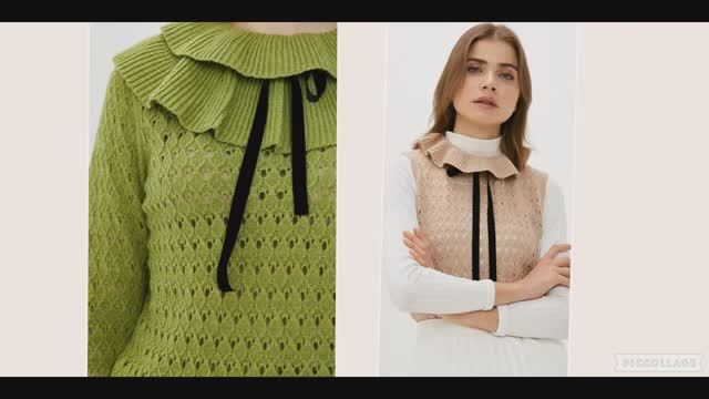 Очаровательный ажурный узор для кардигана, джемпера.. смотреть онлайн