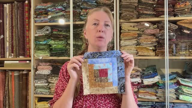 Лоскутный клуб 2.0.🌸 Разбираем технологию сборки классического блока  "Колодец" смотреть онлайн