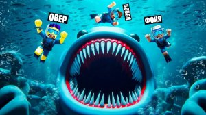 НЫРНУЛ НА ДНО ОКЕАНА! СИМУЛЯТОР ДАЙВИНГА В ROBLOX