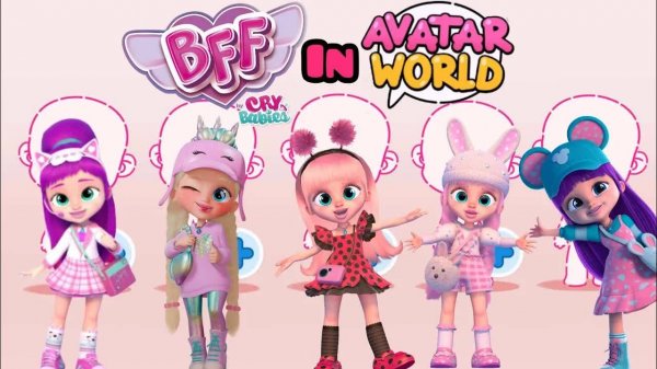 Создаём BFF Cry Babies в Avatar World 👶✨