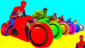 Мультики про электромотоциклы, мультики про машинки, мультики для детей, мультики про супергероев.