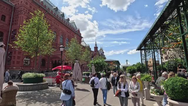 Прогулка по Москве | Красная площадь | Поездка в Москву | Москва 2025 смотреть онлайн