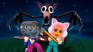 99 НОЧЕЙ! ВЫЖИВАЮ С КОШЕЧКОЙ БАТТЕРС В РОБЛОКС