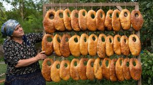 Каак - Хлеб на Дровах с Тыквенными Семечками -- Настоящий Деревенский Вкус 🌿🔥