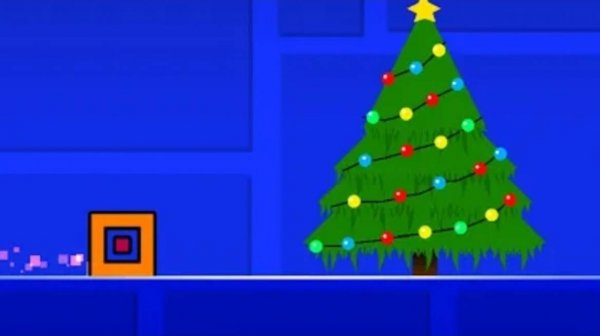 Я попросил игроков построить новогодний уровень в Geometry Dash [get-save.com]