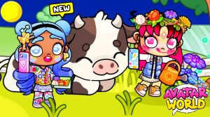 НОЧЬЮ НА ФЕРМУ ЗА ЗАКОЛКОЙ 😱  ЧУЧУНИ В ПОИСКАХ ПРИКЛЮЧЕНИЙ 🤣 ❤️AVATAR WORLD❤️