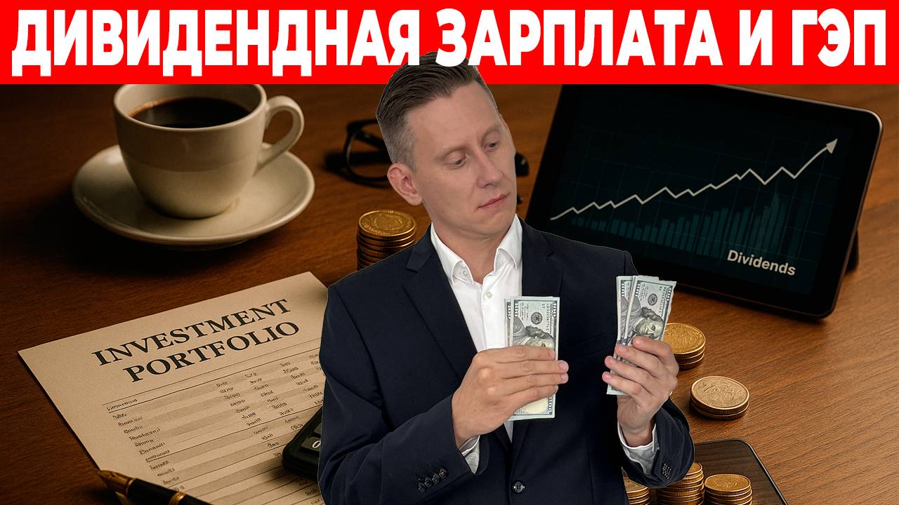 Об этом знают не все! Дивидендная зарплата, дивидендный гэп и дивидендные акции смотреть онлайн