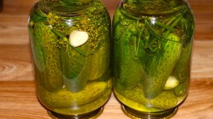 Маринованные огурцы на зиму