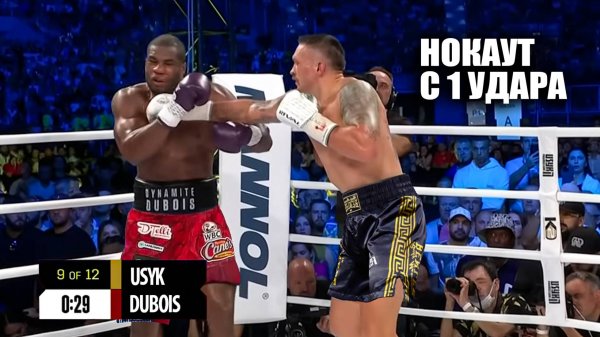 НОКАУТ ГОДА С УДАРА! Бой Александр Усик VS Даниэль Дюбуа / Смотреть Прямой Эфир Бокса
