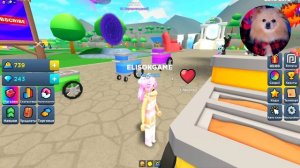 Я ТОЛСТЕЮ В РОБЛОКС ! ГИГАНТСКОЕ ПУЗО - ОБЪЕЛАСЬ В РОБЛОКС ! ROBLOX