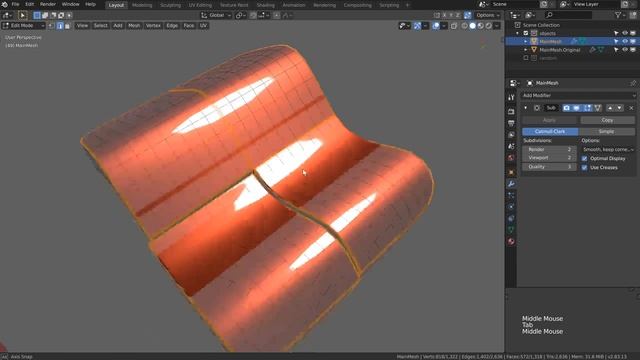 L_03 - Extracting from a subd mesh смотреть онлайн