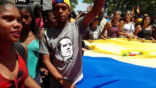 March 16 (2019) Demonstration of Solidarity With Venezuelan Government and Against Imperialism