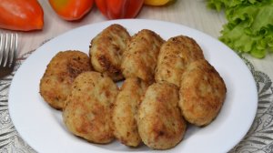 Рыбные котлеты из минтая