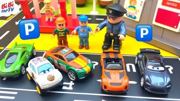 Игрушечные полицейские — Правила парковки для малышей (и взрослых!)