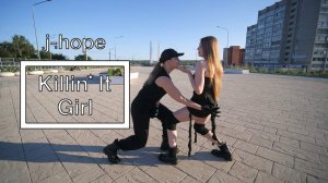 [KPOP IN PUBLIC|RUSSIA] j-hope ‘Killin' It Girl (Solo Version)’ Dance Cover Haeri & Katya