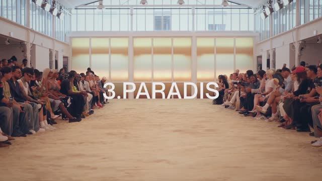 Показ мужской коллекции 3.PARADIS весна-лето 2026