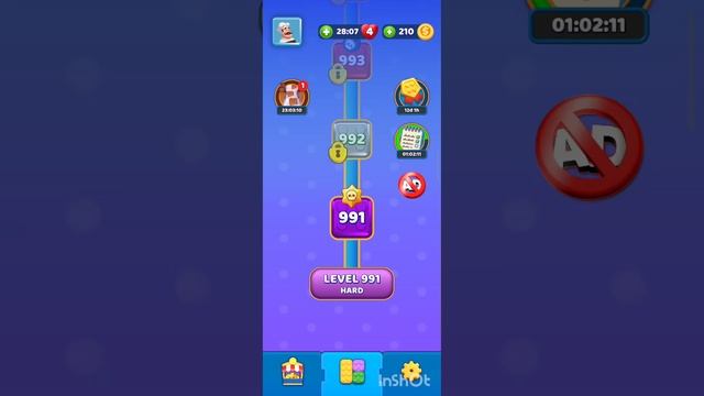 Color Block Jam 991 уровень (комментарии приветствуются)))