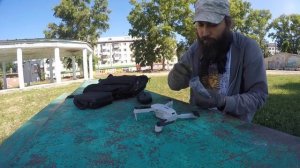 Квадрокоптер DJI с камерой / Дрон FPV на радиоуправлении для детей и взрослых белый MVC6 - 3