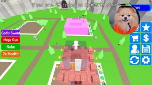 ХАГГИ ВАГГИ  В РОБЛОКС ! ПОСТРОИЛА ГИГАНТСКУЮ БАШНЮ ЧТО БЫ ВЫЖИТЬ В ROBLOX