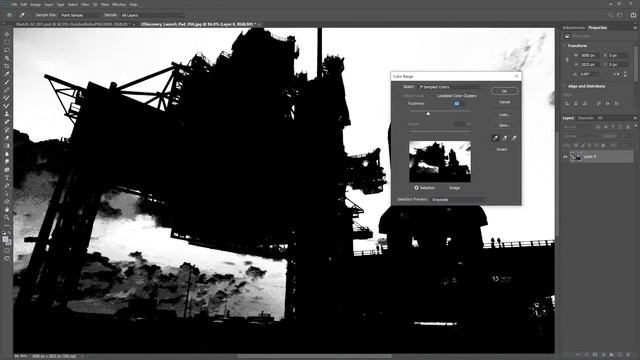 Masking with Color Range