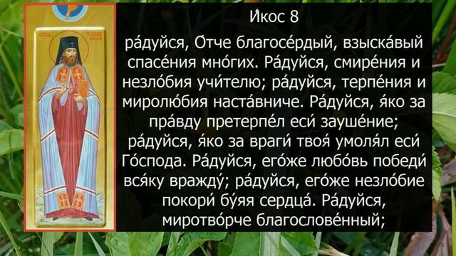 АКАФИСТ СВЯТОМУ ТИХОНУ ЗАДОНСКОМУ смотреть онлайн