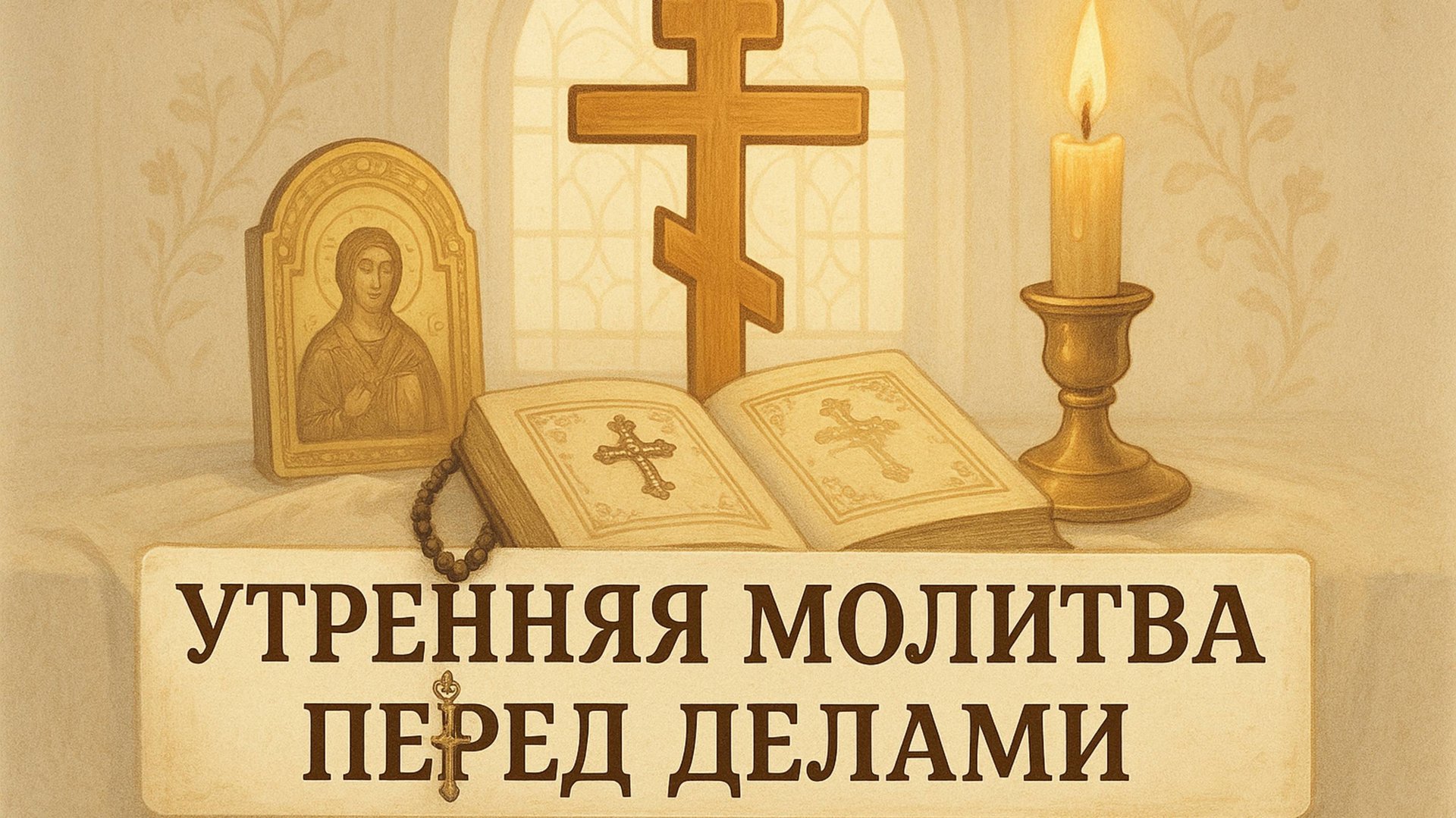 Утренняя молитва перед делами смотреть онлайн