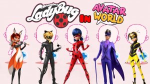 Создай Героев Леди Баг в Avatar World! 🐞