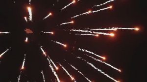 Люсткугели (фестивальные шары) 2.5 и 3 дюйма. красивый фейерверк на даче. Устроили шухер.