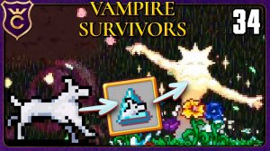ПРЕВРАТИЛ СОБАКУ В ДУХА ЦВЕТОВ! 34 Vampire Survivors Новое Начало