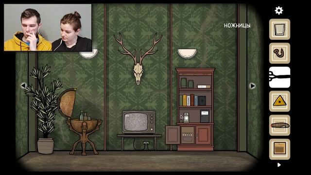 Дейл просыпается в зловещей комнате / Cube Escape: Paradox #1