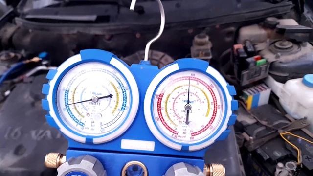 Lada Priora ремонт и заправка кондиционера а также замена электровентилятора отопителя