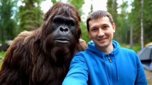 Бигфут Дони встретил туриста Саню