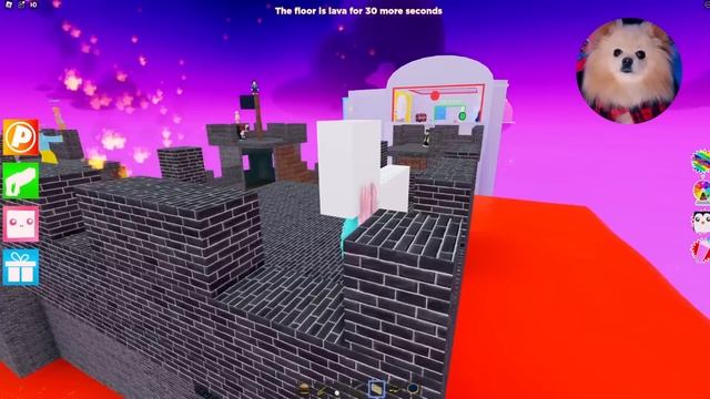 ПОЛ ЭТО ЛАВА В РОБЛОКС ! НОВЫН ОББИ С ЛАВОЙ ! The Floor Is LAVA! смотреть онлайн