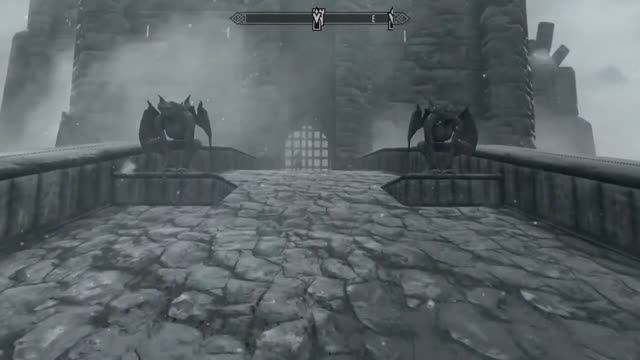 The Elder Scrolls V Skyrim Special Edition. Баг с Сераной. Как войти в замок Волкихар. смотреть онлайн