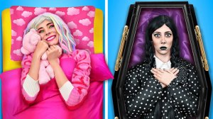 🖤 Преображение комнаты от Уэнсдэй и Энид 🎀 гаджеты для переделки!