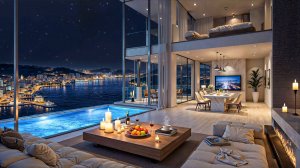 Ночной Джаз в Современном Доме | Расслабляющая Музыка для Отдыха и Вдохновения