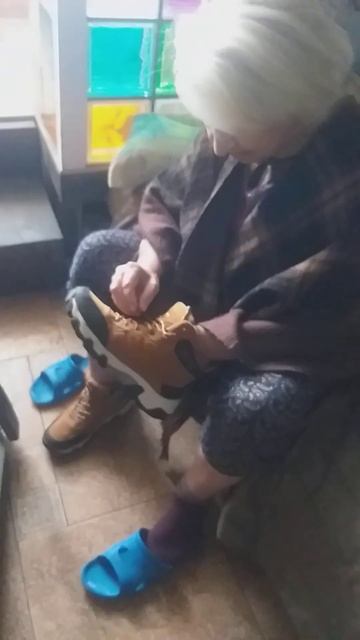 Чернобаева Л.П.из Кемерлвл, 15.12.2024 года, радуется живым грибам "Мышата" которые растут в лесу. смотреть онлайн