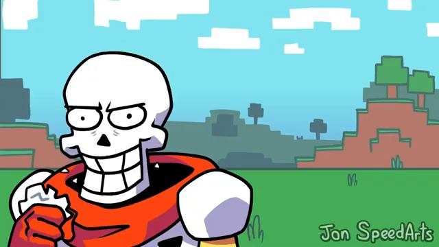 Санс ест костную муку - Undertale [Озвучка)