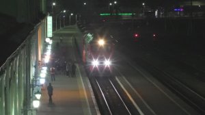 Ночь на станции Псков-Пассажирский.