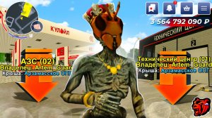 БОЛЕЕ 1.000.000.000р на ВОДОЛАЗЕ - ВЛАДЕЛЕЦ ТЕХНИЧЕСКОГО ЦЕНТРА, ТОП 1 АЗС, ТК на BLACK RUSSIA