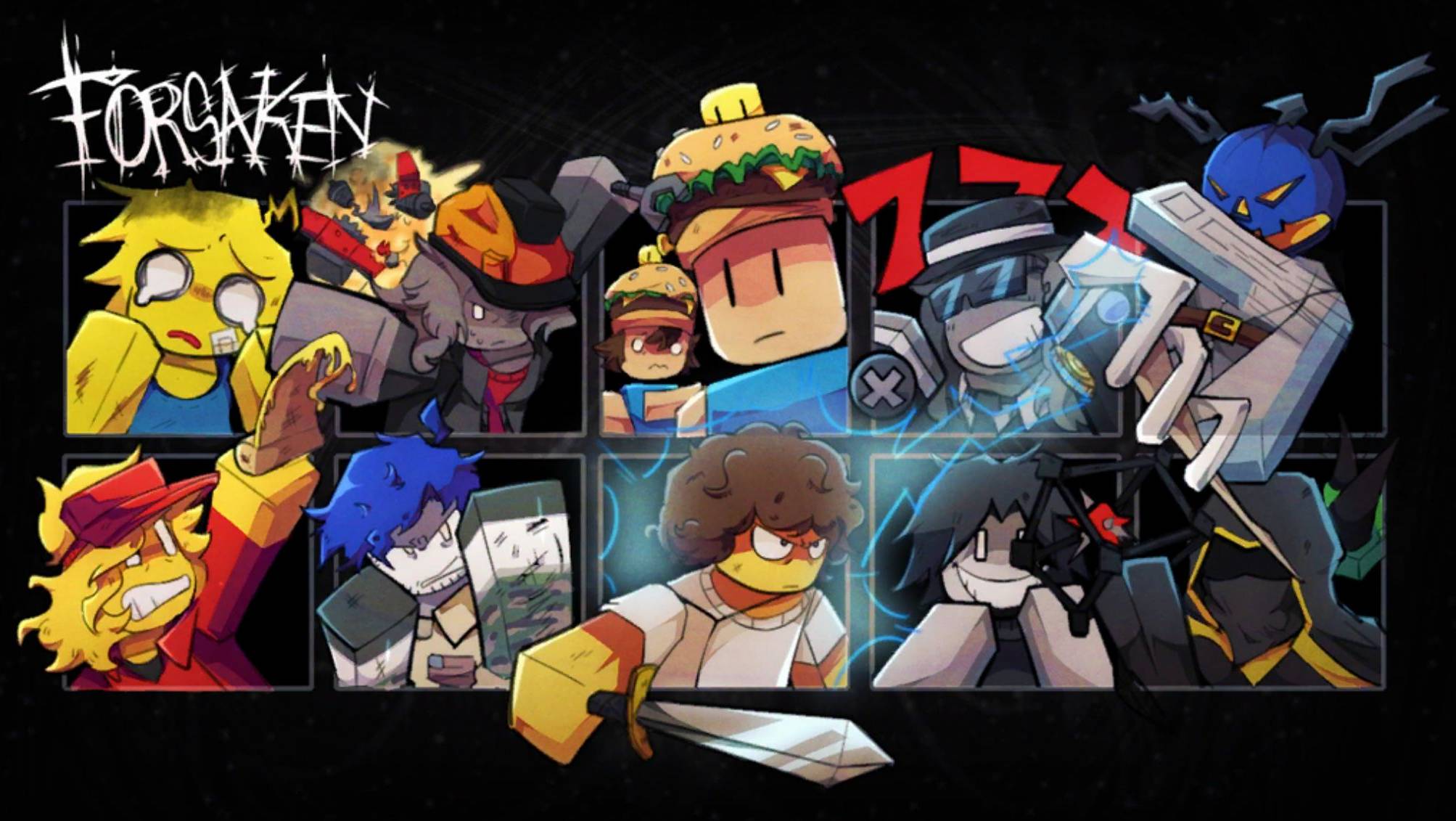 Roblox Forsaken:) геймплей смотреть онлайн