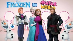 Создаём мир Frozen в Avatar World! ❄️