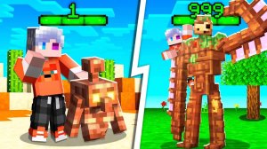 😨 Майнкрафт но Я Прокачал МЕДНОГО ГОЛЕМА До МАКСИМАЛЬНОГО УРОВНЯ!