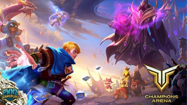 Champions Arena Battle RPG Android iOS Games Фрагмент игры на Андроид